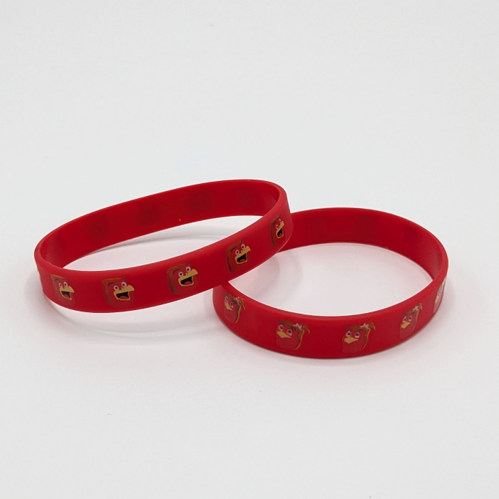 Bristol City 2 Pack Mascot Silicone Wristbands