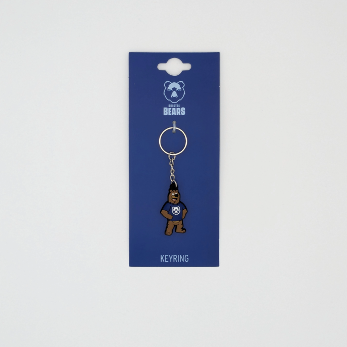 Bristol Bears Mascot PU Keyring