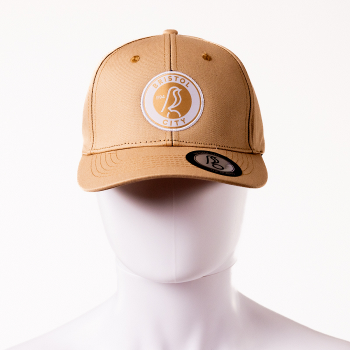 Bristol City Beige Baseball Cap - Adult