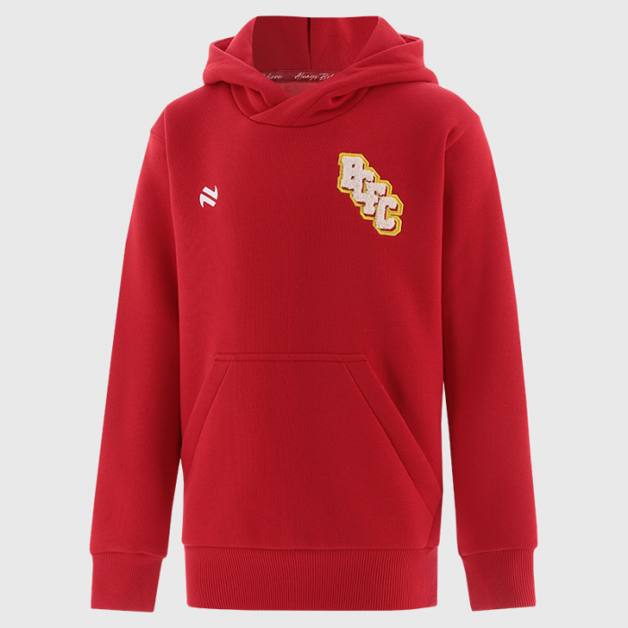 25/26 Bristol City Red Travel Hoodie - Youth