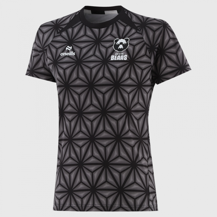 25/26 Bristol Bears Euro Warm Up Tee - Women