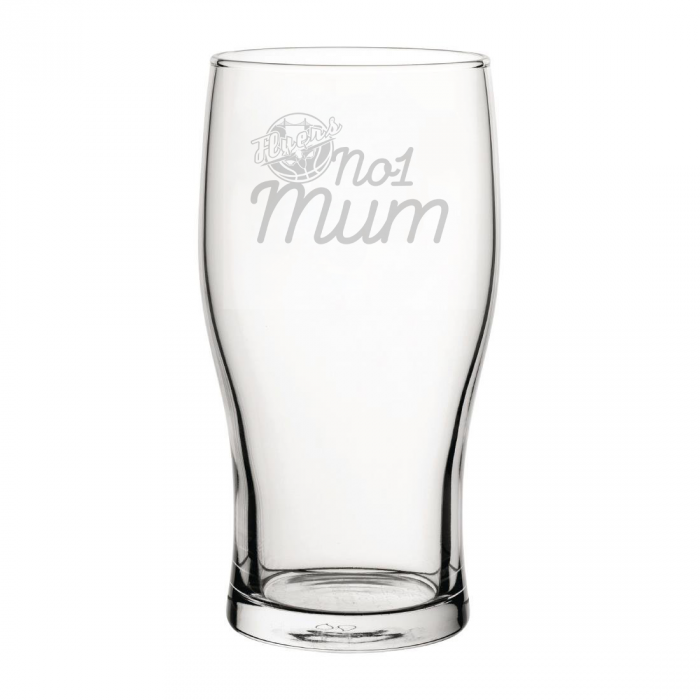 Bristol Flyers No1 Mum Tulip Pint Glass